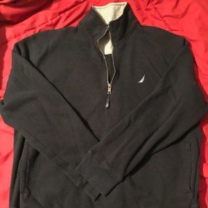 ❤️Men's NAUTICA Navy Blue Pullover Sweatshirt